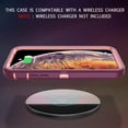 thumbnail image 6 of Petocase for iPhone Xs Max Case,Shockproof Dust/Drop Proof 3-Layer Full Body Protection [Without Screen Protector] Rugged Heavy Duty Durable Cover Case,Purple/Pink, 6 of 6