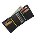 thumbnail image 3 of Swiss Marshal Men's Premium Leather Trifold Center Flap Up ID Credit Card Holder Wallet SW-P1755, 3 of 7