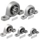 thumbnail image 4 of 4 Pieces Pillow Block Bearings, Ball Bearing, Ball Bearings, Zinc Alloy Bearings, Pillow Block Bearings, Ball Bearings, with Solid Cast Iron Base (Siz, 4 of 5