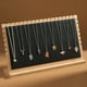 thumbnail image 5 of Soporte de exhibición de collares Sonducket para boutiques de joyería madera Negro, 5 of 6