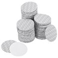 thumbnail image 1 of Uxcell 200Pcs Forro de Tapa de Espuma, 3.15" Forro de Tapa de Espuma PS Adhesivo Redondo, 1 of 7