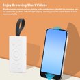 thumbnail image 3 of Remote Control 9 Key For Smartphones,  Phone Remote Control Selfie Button, Video Scrolling APP Book Page Turner Compatible With  IOS  Phone Tablets, 3 of 8
