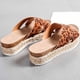 thumbnail image 5 of Nuevas sandalias de mujer de suela gruesa de cuerda de cáñamo, sandalias y zapatillas informales para mujer Wmkox8yii  nm5038, 5 of 8
