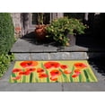 thumbnail image 2 of Liora Manne Illusions Poppies Indoor Outdoor Mat Red, 2 of 2