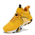 thumbnail image 2 of Men's Mesh Large-Size Basketball Shoes, Wear-Resistant Performance Sneakers, High-Top Battle Boots, 2 of 9