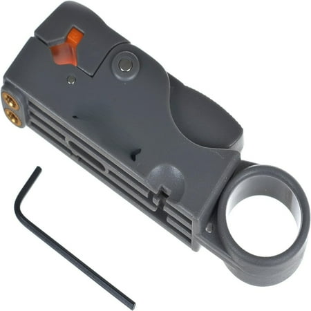 

Enhance your cable stripping experience with this high-quality premium coax cable stripper for RG-6 RG-59 RG-11 and other cables. Achieve flawless results effortlessly with this top-of