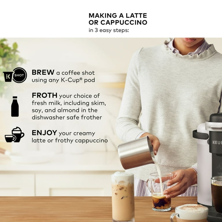 Single latte maker hotsell