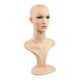 thumbnail image 3 of Busto de maniquí femenino, organizador de exhibición, sombrero y gorra con maquillaje para belleza. Estilo A, 3 of 8