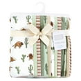 thumbnail image 2 of Hudson Baby Boys Cotton Flannel Burp Cloths 12-Pack Bundle, Wilderness, One Size, 2 of 8