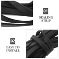 thumbnail image 3 of Miangastore Rubber Sealing Strip Black 1Set 197X0.4X0.2In For Glass Door, 3 of 9