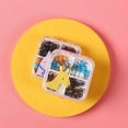 thumbnail image 4 of 5PCS Mini Portable Pill Organizer – Compact Travel Medicine Case for Weekly Use (Pink Bunny,Length 6.5*Width 6.5cm), 4 of 8