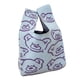 thumbnail image 3 of Bolso de mano de punto tipo cartera para mujer, elegante bolso con asa superior, bolso de compras, tipo clutch Azul, 3 of 9