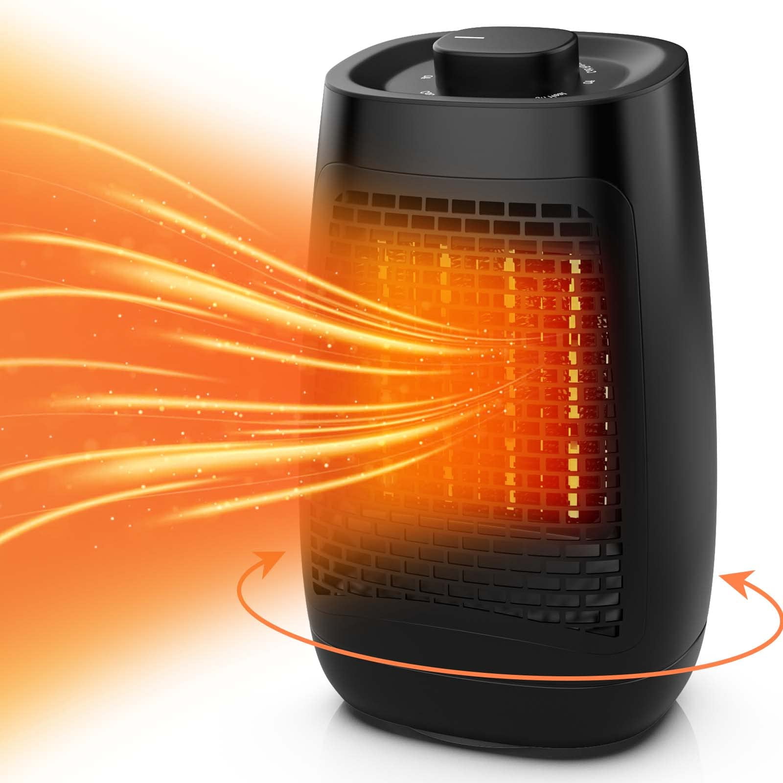 Space Heater,Portable Heater Electric Space Heaters for Indoor Use,PTC