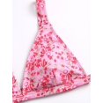thumbnail image 4 of Conjunto de bikini ZAFUL con estampado floral y cintura alta acolchado para mujer, 4 of 7