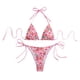 thumbnail image 2 of Traje de baño para mujer, moda, cómodo, estampado, bikini, traje de baño de color liso para mujer, conjuntos de bikinis, trajes de baño para mujer, 2 of 3