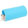 thumbnail image 4 of Yajisi Small Animal Play Tunnel Retractable Foldable Tube Toy for Mink Guinea Pig Groundhog Hedgehog Chinchilla Ferret Rat Hamster Blue (7.87 inches / 20 cm), 4 of 9