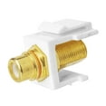 thumbnail image 2 of Skywalker Brand — Keystone F Female to RCA Female Connector Insert (Yellow Band | White), 2 of 9