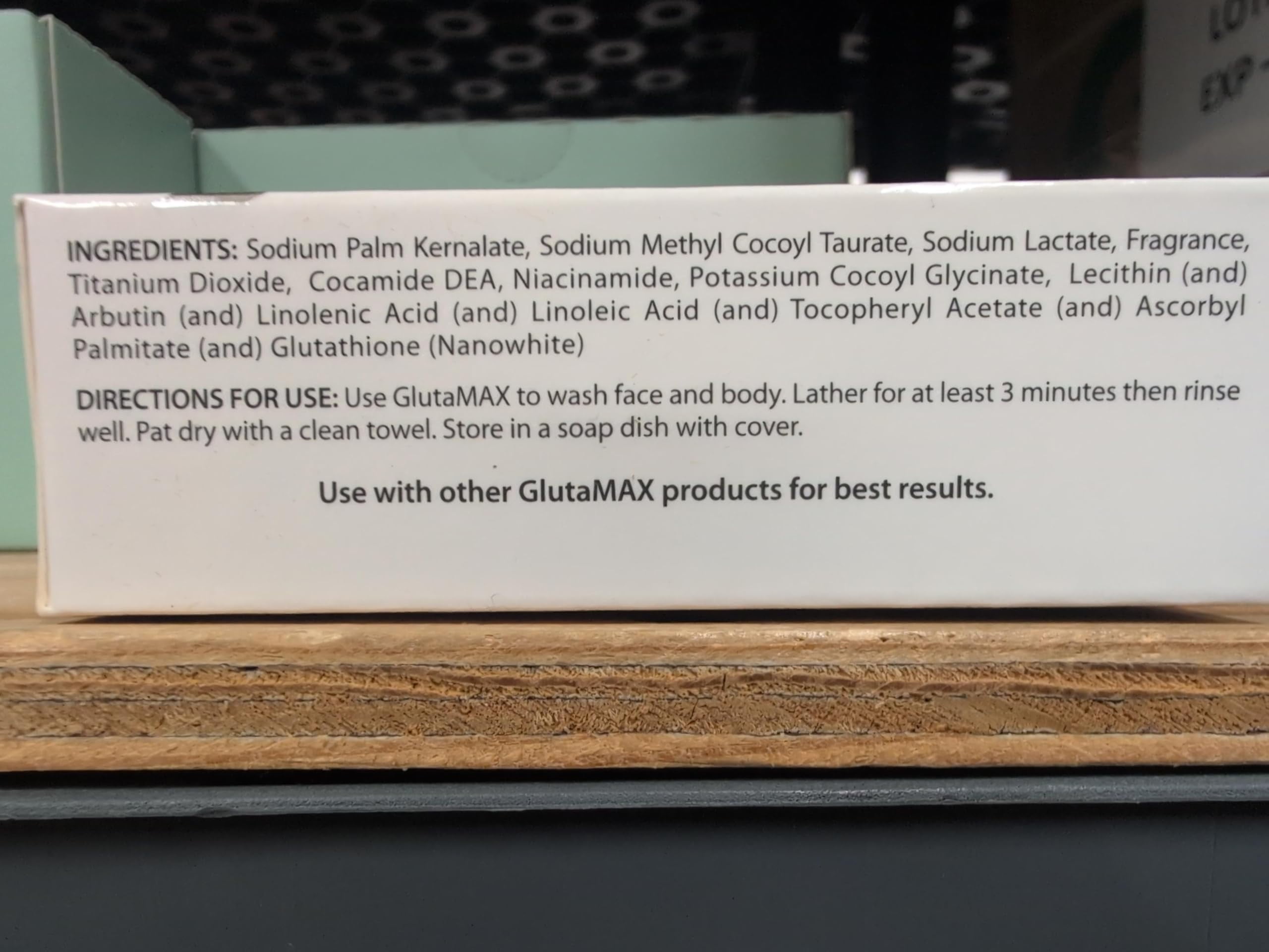 glutathione soap ingredients Pack of 5] Pure GLUTATHIONE SOAP Skin Whitening Bleaching Facial Soap Bar  100g