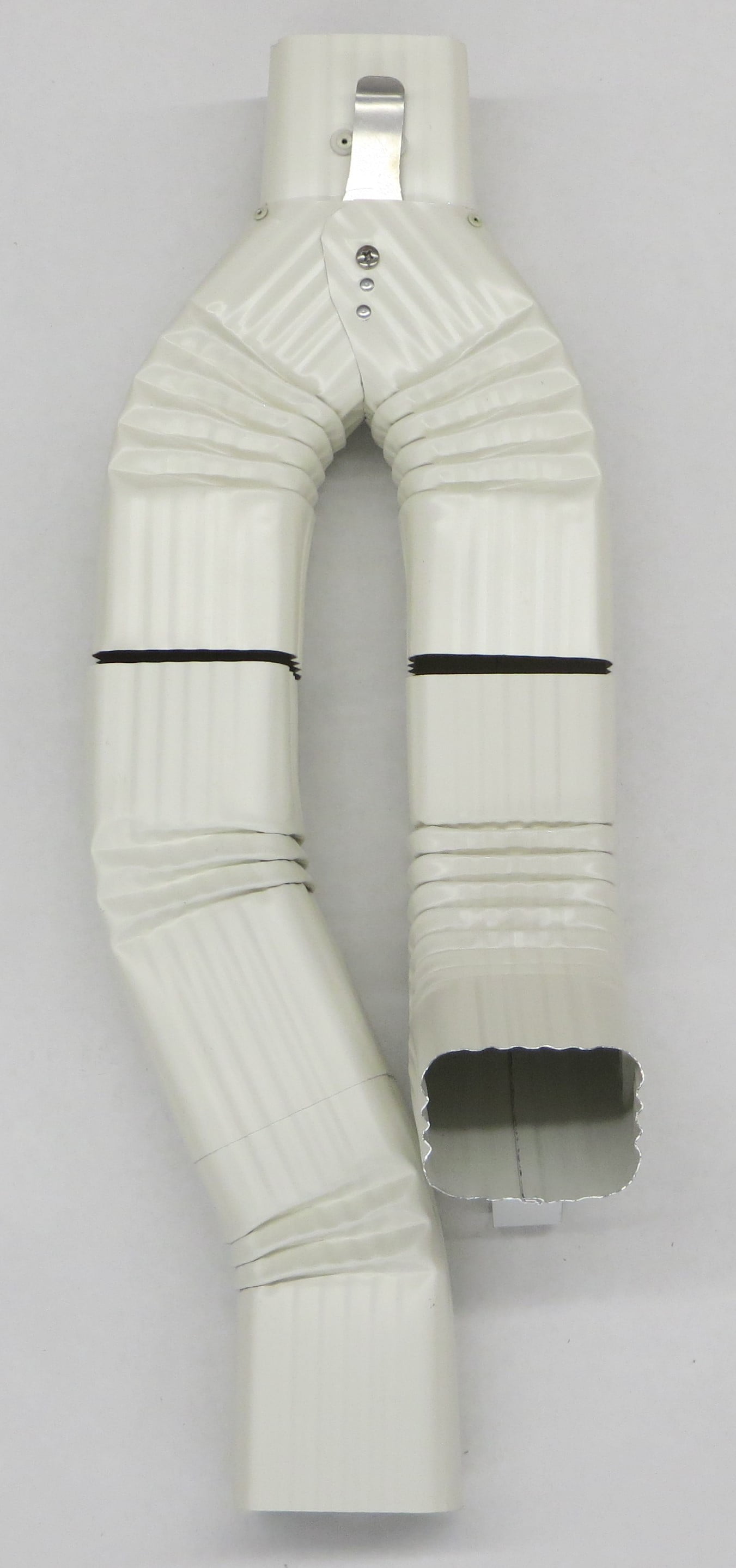 Inline Downspout Diverter for Rain Barrels (2X3, LINEN)