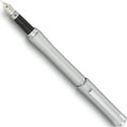 thumbnail image 1 of Fashion Charles Hubert Brushed Silver-Tone Fountain Pen (5.5 X 0.5) Made In China gm9175, 1 of 4