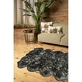 thumbnail image 3 of Zealand Sheepskin Octo Rug 7x6 100% Natural Soft Durable, 3 of 5