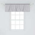 thumbnail image 2 of Ambesonne Greek Valance Pack of 2, Retro Frieze Ornament Form, 54"X18", Pale Grey and White, 2 of 2