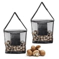 thumbnail image 1 of 2 Pcs Sac de Cueillette de Champignons : Pochette de Récolte de Fruits en Maille - pour Randonnée Camping Aventures en Plein Air pour Enfants Garçons et Filles, 1 of 8