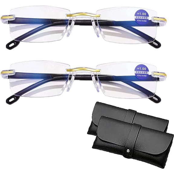 Blue Light Glasses, Automatic Adjustment Eye Glass, Anti-Glare Protection Glasses for Men/Women