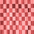 thumbnail image 1 of Ahgly Company Indoor Square Checkered Red Modern Area Rugs, 5' Square, 1 of 4