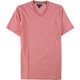 thumbnail image 1 of Tasso Elba Camiseta básica con cuello en V Birdseye para hombre, rojo, XX-Large, 1 of 1