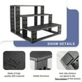 thumbnail image 2 of PETLESO Dog Stair Easy Install Pet Stairs for Small Dogs, Cats, 3 Steps Dog Steps for Bed Couch, 2 of 6