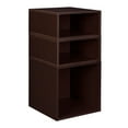 thumbnail image 2 of Niche Cubo Storage Set- 1 Full Cube/2 Half Cubes with Foldable Storage Bins- Truffle/Teal, 2 of 10