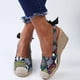 thumbnail image 5 of Verano Color sólido Baotou Sandalias de cuña diarias serpentinas para mujer Zapatos de mujer Wmkox8yii shjk1864, 5 of 9