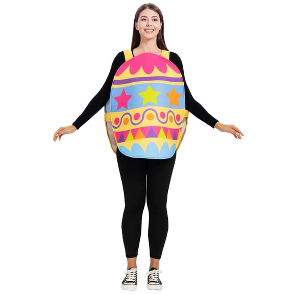Seasons Adult Easter Egg Costume, One Size Fits Most
