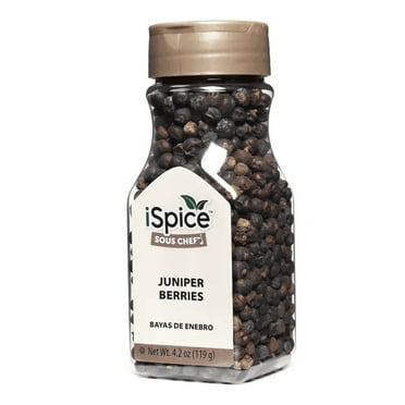 iSpice | Juniper Berries | 4.2 oz | Gourmet Spice | Kosher | Aromatic Qualities