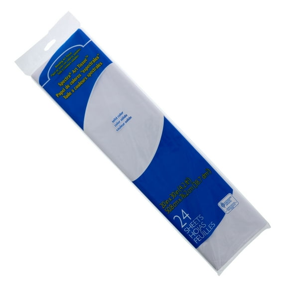 Pacon Spectra Art Tissue Sheets, 24/Pkg., White