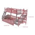 thumbnail image 4 of MasteelfCA Mini Double Decker Bed Decor Mini House Landscape Bunk Bed Mini Furniture, 4 of 8