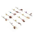thumbnail image 4 of Replacement Feather, Cute Flying  Interactive Cat Pole Replacement Feather 10Pcs Attractive  For Cat Teaser Wands, 4 of 8