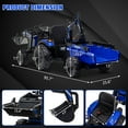 thumbnail image 6 of EastVita 24V Ride on Toys Tractor, Kids Ride on Car Toy Excavator Bulldozer, 24V Farm Tractor w/Trailer, Shovel Bucket, Digger, Remote Control, EVA Tires, LED Lights, Music, USB, 6 of 8