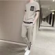 thumbnail image 5 of Chándal Gimnasio Camiseta Hombre Caqui Trajes Deportivos Alfabeto Top Ropa Deportiva Ropa Hombre Novedades Pantalones Conjuntos Conjunto 2 Piezas A Juego Xl, 5 of 5