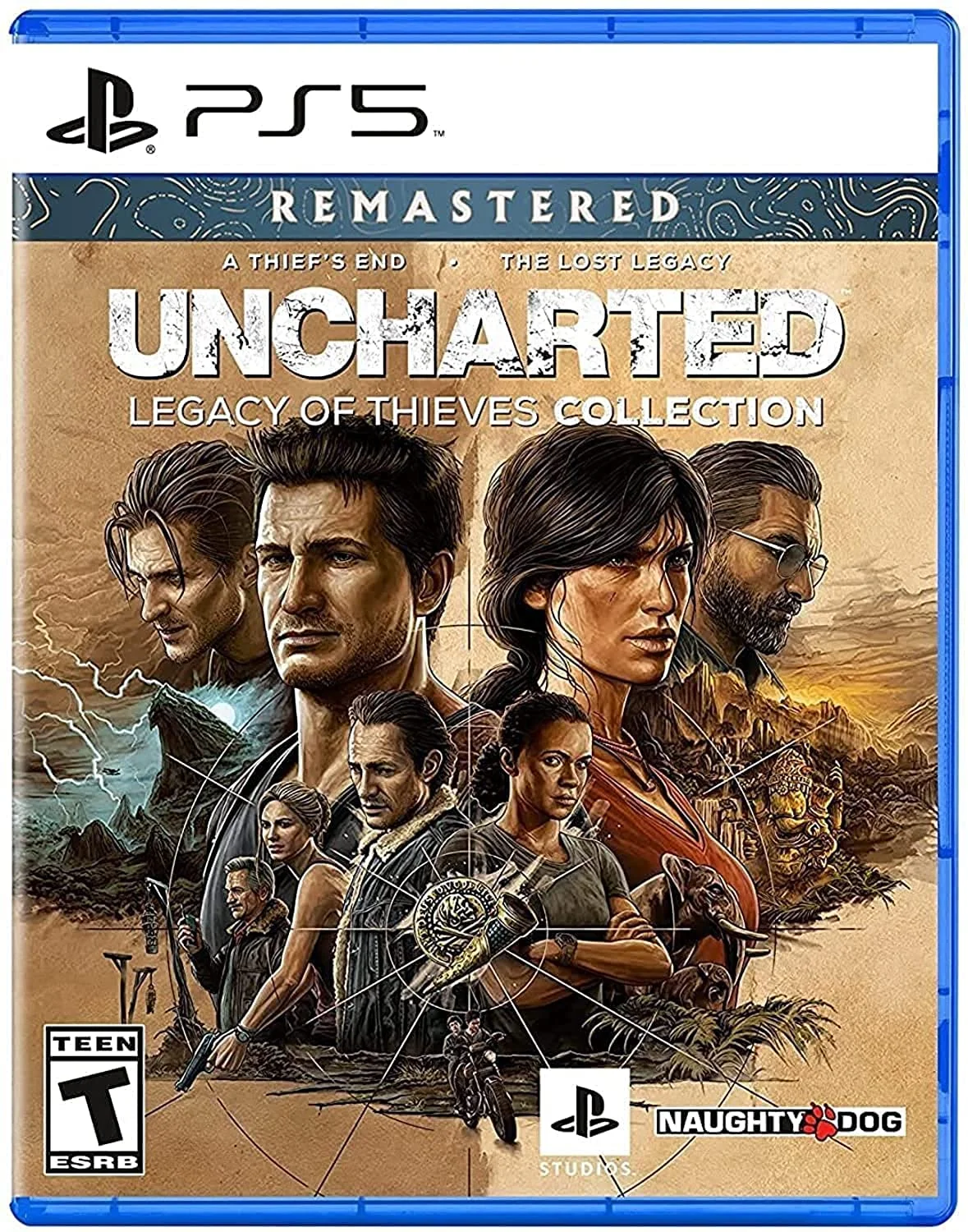 Uncharted: Legacy of Thieves Collection, Naughty Dog, PlayStation 5, 711719546641