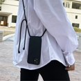 thumbnail image 1 of Funda con cordón para collar cruzado de silicona líquida oficial para iPhone 11 12 13 14 Pro Max Mini XS X XR 6 6S 7 8 Plus SE, funda blanda Tan Jianjun unisex, 1 of 2