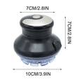 thumbnail image 3 of HLONK Flying Saucer Hair Short Hair Cutter Small Fast Digital Hair Clipper For Home Salon, 3 of 9
