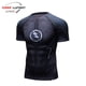 thumbnail image 1 of Camiseta Flash para hombre, ropa de secado rápido, camiseta de manga corta deportiva elástica para entrenamiento de correr, disfraz de Cosplay, camisetas para hombre adultoNegroMETRO Deng Xun unisex, 1 of 2