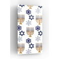 thumbnail image 1 of Epic Art 'Punny Hanukkah Collection B' by Alicia Ludwig, Acrylic Glass Wall Art, 24"x48", 1 of 2
