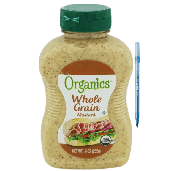 Texas Original Organic Whole Grain Mustard 9 oz