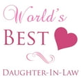 thumbnail image 3 of CafePress - World's Best Daughter In Law (Heart) Large Mug - 15 oz Ceramic Large White Novelty Mug, 3 of 4