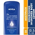thumbnail image 2 of Loción corporal Nivea para piel seca nutritiva para la ducha, 400 ml x 3, 2 of 6