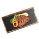thumbnail image 3 of Tabla Para Servir Carne, Bandeja Para Servir De Madera Multiusos, Plato Para Servir Rectangular Fácil De Limpiar Con Piedra De Pizarra Para El Hogar, Cocina, Restaurante Kearding HA015750-00, 3 of 6