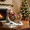 B, variant on Lighted Acrylic Christmas Market Village Tabletop Decor, Glowing Festive Town Square Figurine, Warm Desktop Ornament for Holiday Home and Office Styling